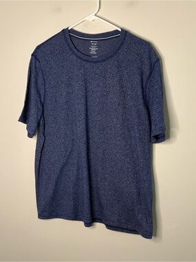 Members Mark Men’s XL Soft Wash Tee Blue Short Sleeve Casual Top